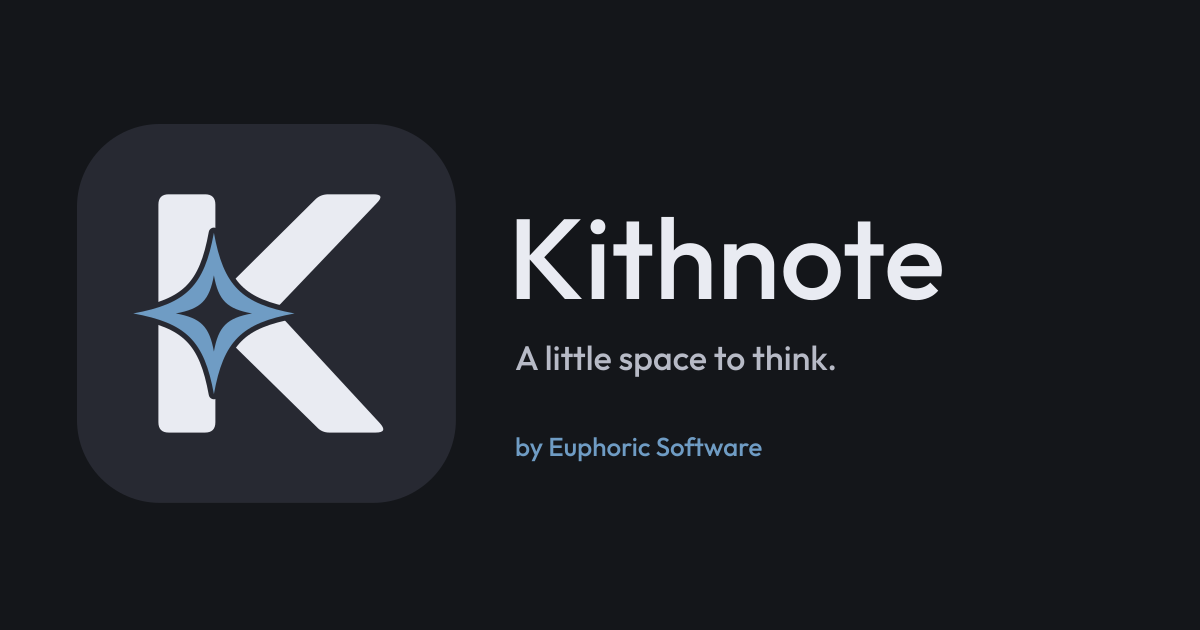Download Kithnote for Windows — Free notes app